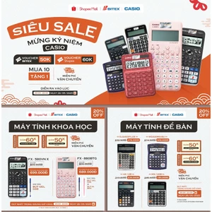 Livestream 60 năm Casio - Chiếc máy tính đầu tiên