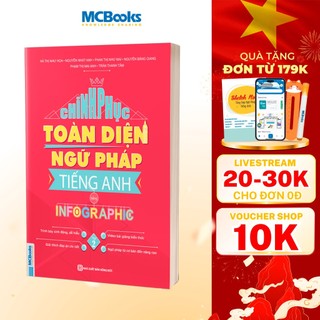 Sách - Chinh phục toàn diện Ngữ pháp tiếng Anh bằng Infographic - Tập 2 - Tặng kèm khóa học