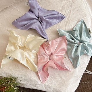 [TIEMNHA.BOSUA] SCRUNCHIES VUÔNG LỤA SATIN sang chảnh ngọt ngào, dây buộc tóc scrunchies phong cách Hàn Quốc dành cho nữ