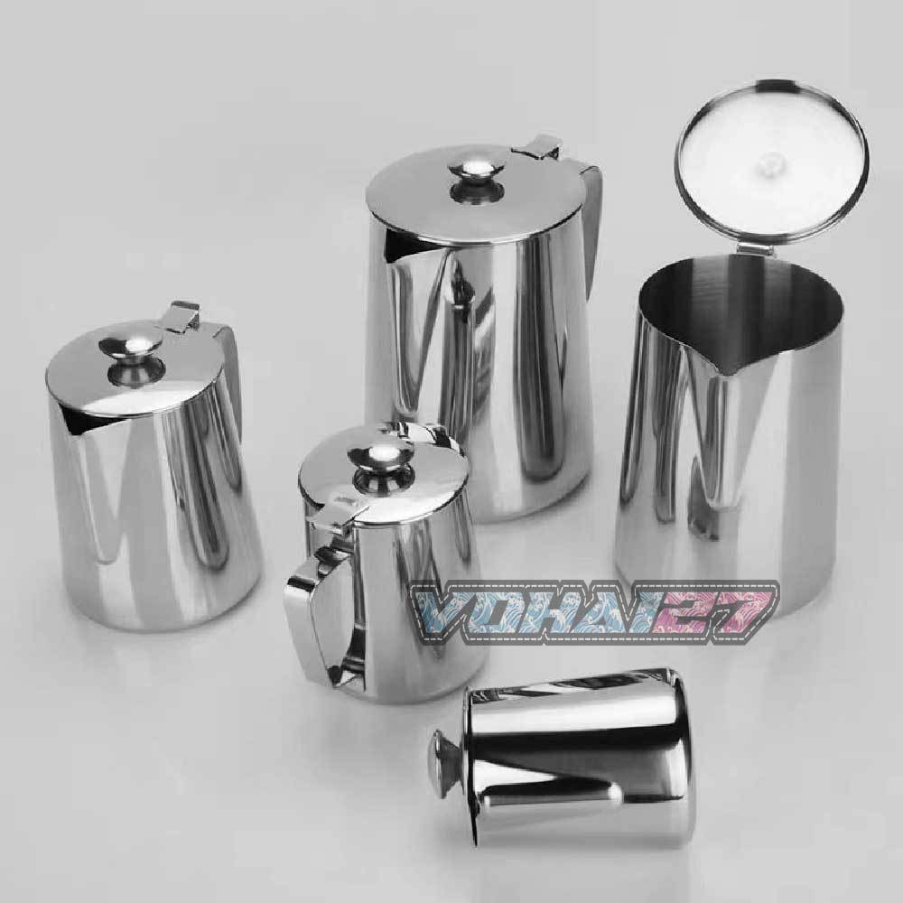 Bình đựng nước inox có nắp - Bình đựng nước trà, cà phê có nắp thiết kế inox loại 1L, 1L5, 2L