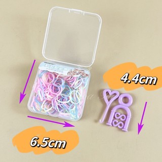 Sỉ khay 24 hộp chun tết vòng nhiều màu sắc dễ thương