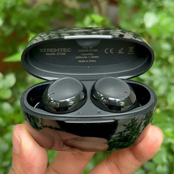 Tai nghe Bluetooth TKN Extremtec XT100, Âm Thanh rất hay, Mic đàm thoại rõ