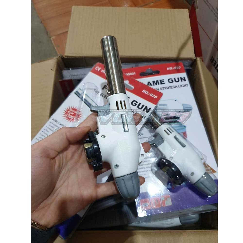 Súng Khò Gas Điện Tử Cầm Tay Sử Dụng Bình Ga Mini
