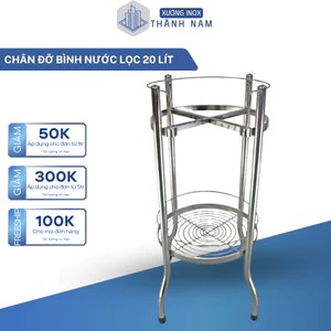 Chân để bình nước, Kệ bình lọc bền đẹp chắc chắn cho gia đình, văn phòng có khay đựng ly