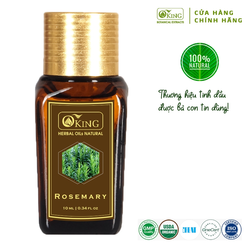 Tinh dầu Hương thảo nguyên chất đuổi muỗi (10ml) | Oking Việt Nam