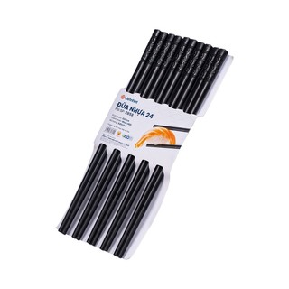 Đũa nhựa Việt Nhật 24cm, Đũa nhựa ABS cao cấp an toàn bền đẹp, Đồ dùng nhà hàng quán ăn 2858