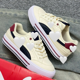 Giày thể thao bigsize nam nữ hottrend mùa hè 2025 pu độn đế tăng chiều cao êm nhẹ , sneaker thời trang cao cấp big size