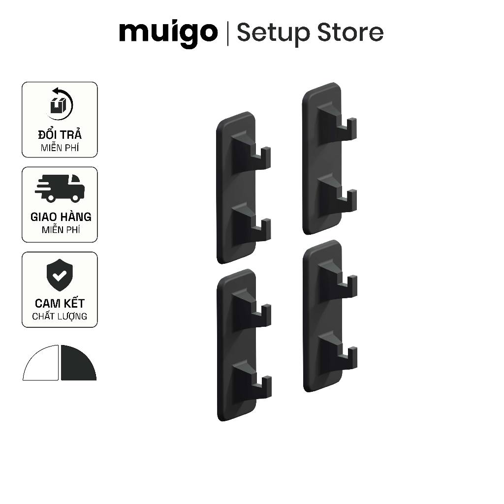 Giá đỡ dán tường Pegboard Lỗ Dọc keo 3M siêu chắc (không cần khoan) | Phụ Kiện Pegboard Đa Năng
