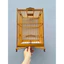 lồng gỗ kiềng chân quỳ hoa văn giành cho hút mật/vành khuyên/ốc mít
