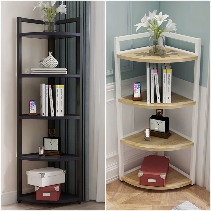 Tủ/Kệ/Giá góc trang trí decor phụ kiện, để đồ phòng khách, phòng ngủ, phòng bếp,...sắt sơn tĩnh điện