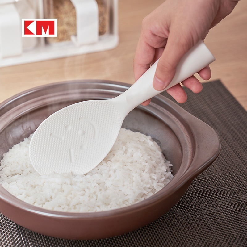THÌA CƠM CHỐNG DÍNH TỰ ĐỨNG HÌNH MẶT CƯỜI – SIÊU TIỆN LỢI, ĐÁNG YÊU VÔ ĐỐI 1195