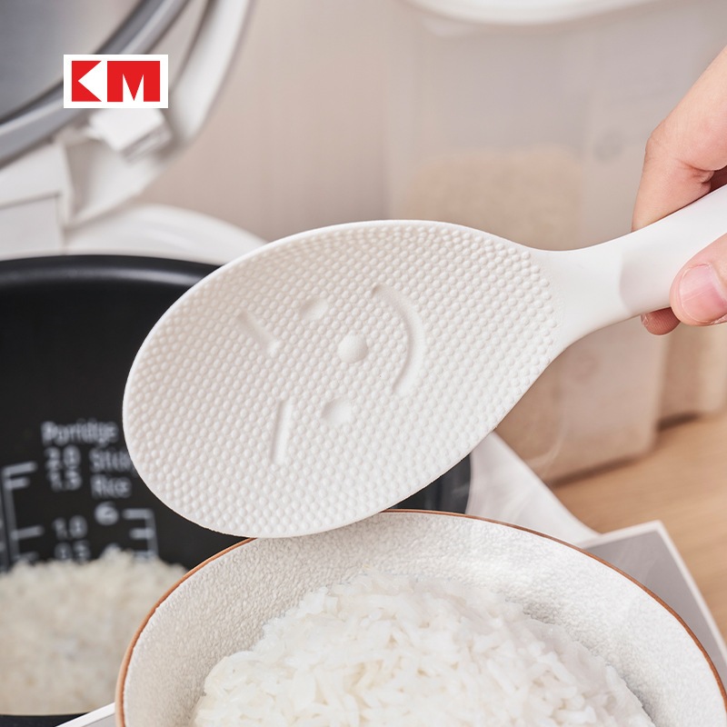 THÌA CƠM CHỐNG DÍNH TỰ ĐỨNG HÌNH MẶT CƯỜI – SIÊU TIỆN LỢI, ĐÁNG YÊU VÔ ĐỐI 1195