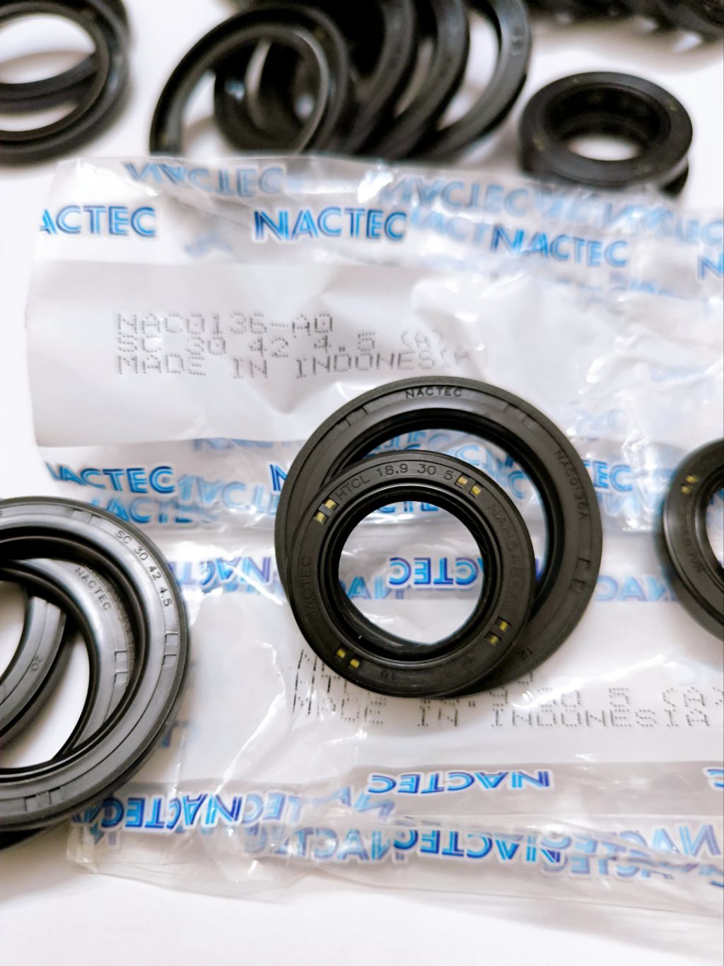 Bộ phớt điện Nactec Wave / Dream / Future / Cub, Bộ 2 phớt điện Nactec ...