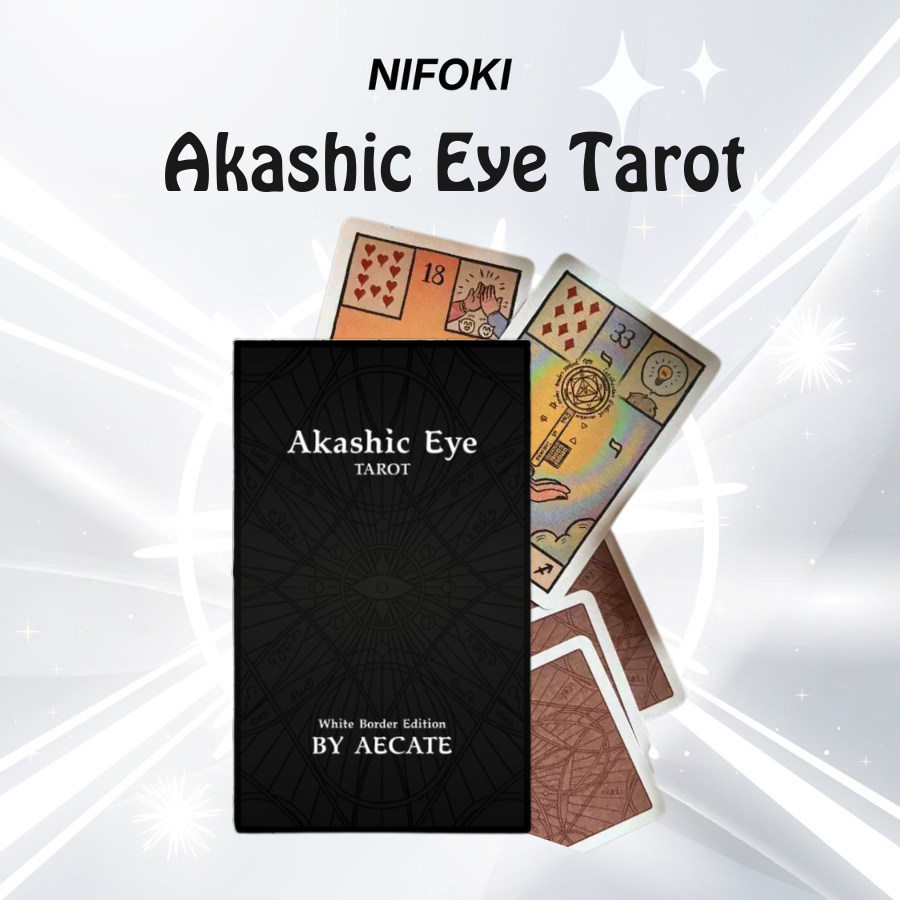 Bộ Bài Akashic Eye Tarot Size Thường H7 Nifoki | Shopee Việt Nam
