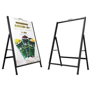 [STANDEE] Gía treo ảnh chữ A 1 mặt, kích thước 60x90cm, dùng cho quán ăn/ nước, cửa hàng ngoài trời