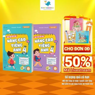 Sách - Tham khảo lớp 4 - Combo Bài tập bổ trợ nâng cao Tiếng Anh lớp 4 - Theo Chương Trình Mới Nhất