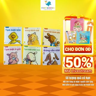 Sách - Bộ sách Ehon phát triển kỹ năng đầu đời - Những bài học nhỏ cho bé - Finybooks
