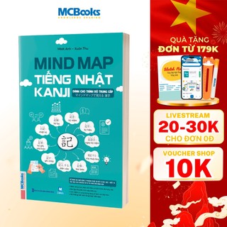 Sách - Mind Map Kanji Tiếng Nhật – Dành Cho Trình Độ Trung Cấp