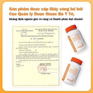 [Mua 1 Tặng 1] Viên Nhai Bổ Sung Vitamin C Wonderplus Hương Cam Giúp Làn Da Rạng Rỡ Tăng Cường Đề Kháng Hộp 60 Viên