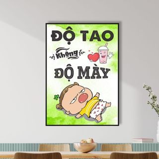 Tranh Canvas Treo Tường Chủ Đề Trà Sữa BH86 - Tranh Decor Tranh Trí Quán Trà Sữa, Quán Nước, Đồ Uống Cao Cấp