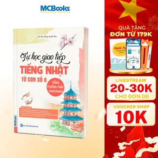 Sách - Tự học giao tiếp tiếng Nhật từ con số 0 bằng phương pháp shadowing