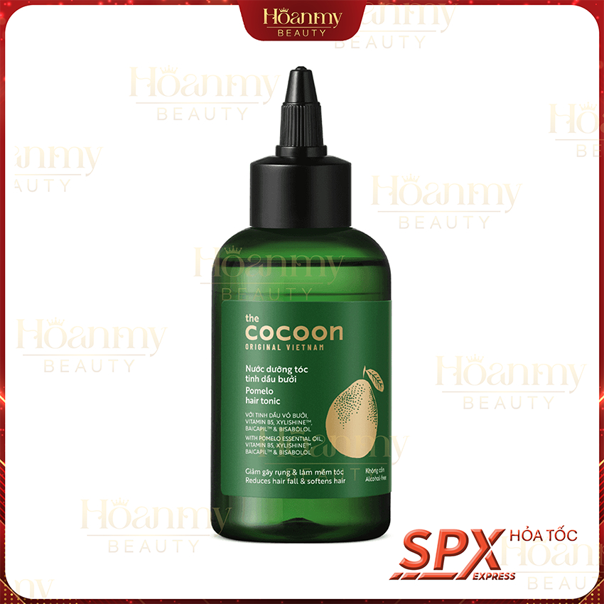 Nước dưỡng tóc tinh dầu bưởi Cocoon giúp giảm gãy rụng & làm mềm tóc 140ml