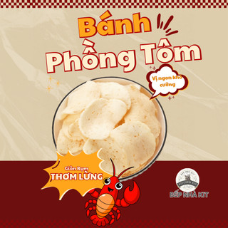 Bánh Phồng Tôm Dùng Ăn Kèm Với Gỏi, Trộn Cùng Salad - Gói 90g