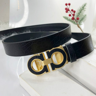 Thắt lưng nam da bò dập vân voi vân hoa siêu đẳng cấp khoá gạt tự động chữ a cao cấp, dây pu, bản rộng 3,5cm