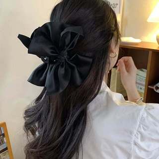 Kẹp Tóc Hàn Quốc Nơ Tiểu Thư Cỡ Size Lớn Siêu Xinh