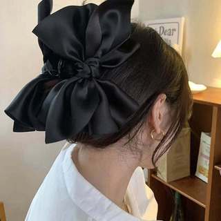 Kẹp Tóc Hàn Quốc Nơ Tiểu Thư Cỡ Size Lớn Siêu Xinh