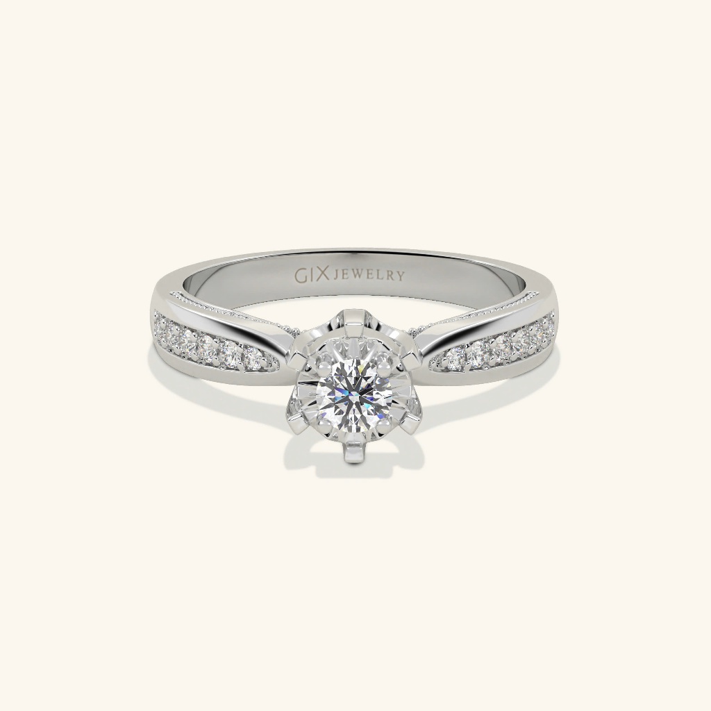 Gold-Plated Engagement Ring by Gix Jewel
