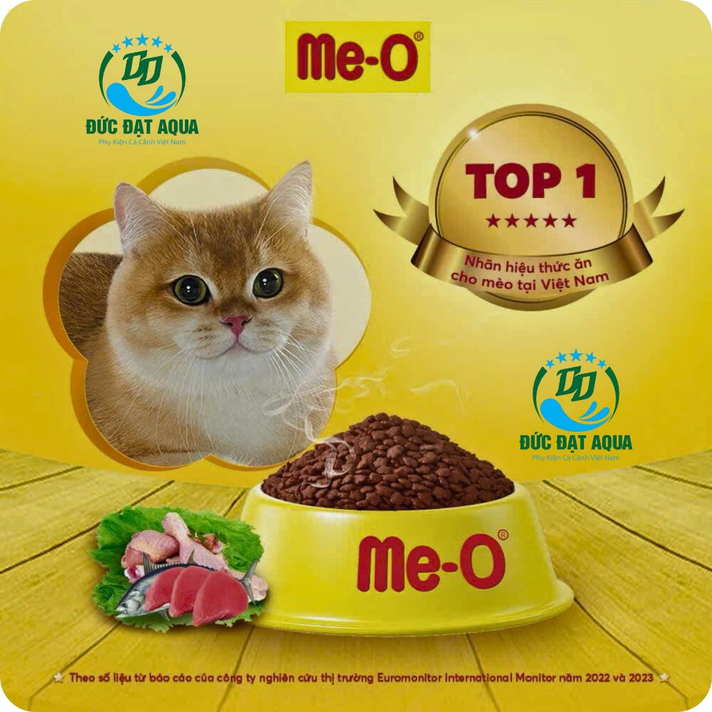 Hạt Cho Mèo Me-O Túi 350g - Hương Vị Cá Ngừ/Cá Thu/Hải Sản ME-O túi dành cho mèo trưởng thành 2