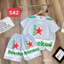 Đồ bộ thun lạnh in hình 3D 542