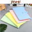 Túi Đựng Tài Liệu 5 Ngăn Size A4 Gài Nút Chất Liệu Nhựa Chống Thấm Nhiều Màu Sắc Chọn Lựa TOMI 141