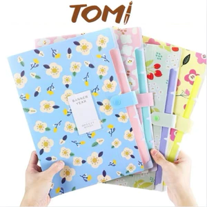 Túi Đựng Tài Liệu A4 6 Ngăn 8 Ngăn Nút Gài Nhiều Màu Sắc Chọn Lựa TOMI 140