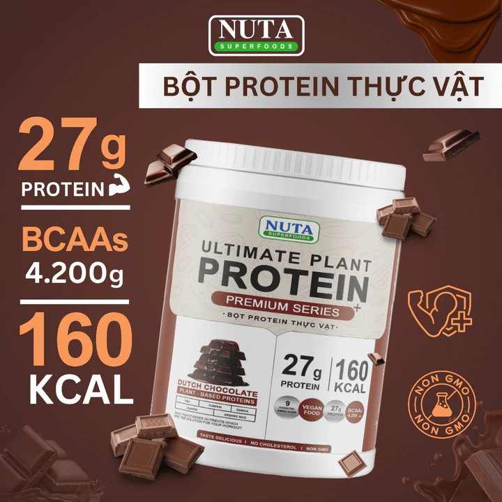 Bột Protein Thực Vật Ultimate Protein Hộp 800g – 6