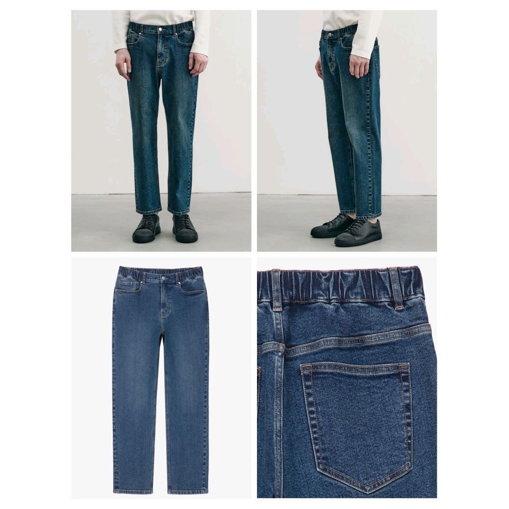 (BomoHouse) Quần loose tapered jeans nam MindBridge* fulltag mác bigsize - dư xịn