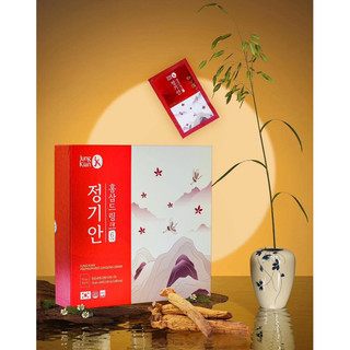 (CHÍNH HÃNG) Nước Uống Hồng Sâm Jung Kian Premium Thải Độc Gan Tăng Đề Kháng Tốt Huyết Áp Tim Mạch