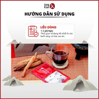 (CHÍNH HÃNG) Nước Uống Hồng Sâm Jung Kian Premium Thải Độc Gan Tăng Đề Kháng Tốt Huyết Áp Tim Mạch