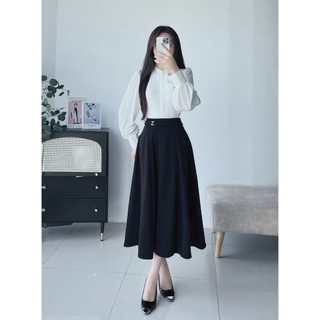 Chân Váy 𝐂𝐂𝐇𝐀𝐓 Dáng Xòe Vera Hlux Chất Liệu Tuytsi Cao Cấp 15CDS2029XT