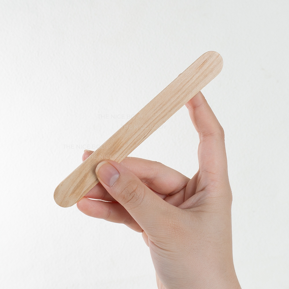 Que Gỗ Quét Sáp Wax Lông Jade&Leaf Cao Cấp, Phết Sáp Waxing Tiện Lợi, Chất Liệu Gỗ Tự Nhiên
