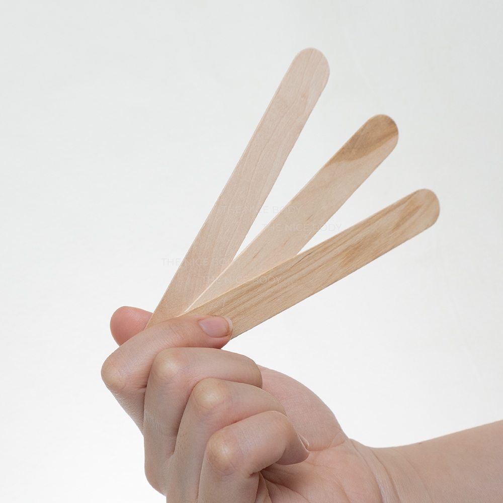 Que Gỗ Quét Sáp Wax Lông Jade&Leaf Cao Cấp, Phết Sáp Waxing Tiện Lợi, Chất Liệu Gỗ Tự Nhiên