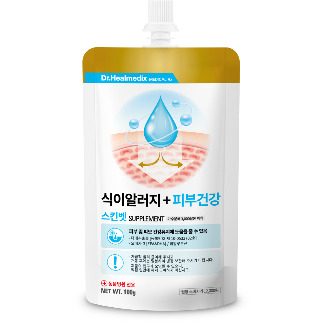 Gel dinh dưỡng tốt cho sức khỏe da dễ cho thú cưng sử dụng Skinvet Supplement 100g