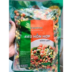 1Kg Rau củ cắt sẵn _Thơm ngon, tiện lợi