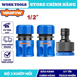 WADFOW Bộ 3 khớp nối nhanh WQC2E33 / WQC6E34 / WQC1E12 / WQC2E12