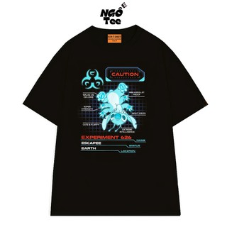 Áo Thun NGỐ TEE Hoạt Hình Lilo và Stitch Experiment 626 Chất Vải Cotton 75 Mềm Mịn Form Rộng