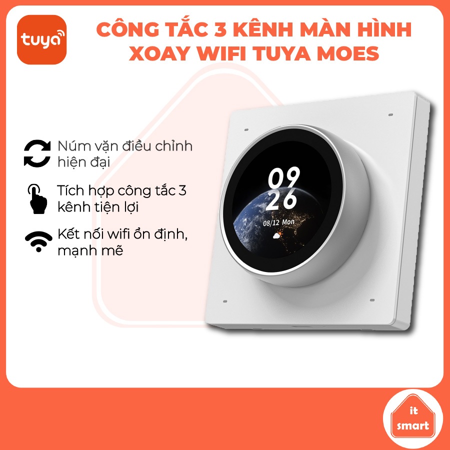 Công tắc màn hình núm xoay MOES