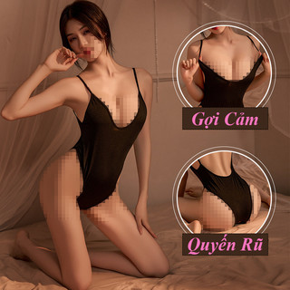 Đồ ngủ nữ gợi cảmquyến rũ JS68 bodysuit liền thân siêu ôm dáng gợi cảm không thể rời mắt