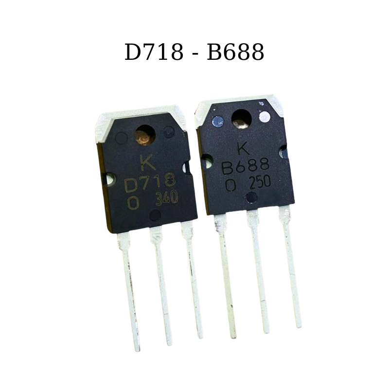 D718 - B688 transistor hãng KEC - lưng đồng mạ NIKEN chất lượng - hàng ...