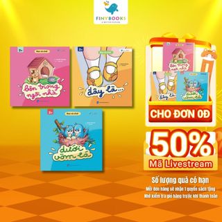 Sách - Combo Đọc và chơi - Cho trẻ từ 2 tuổi - Finybooks